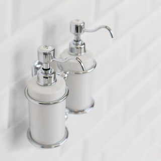 Burlington Double Soap Dispenser